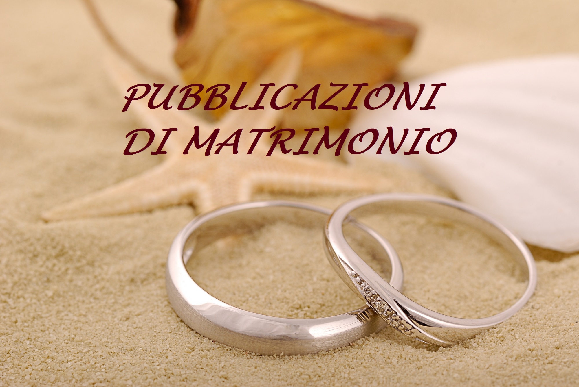 Prenotazione Appuntamento pubblicazione di Matrimonio